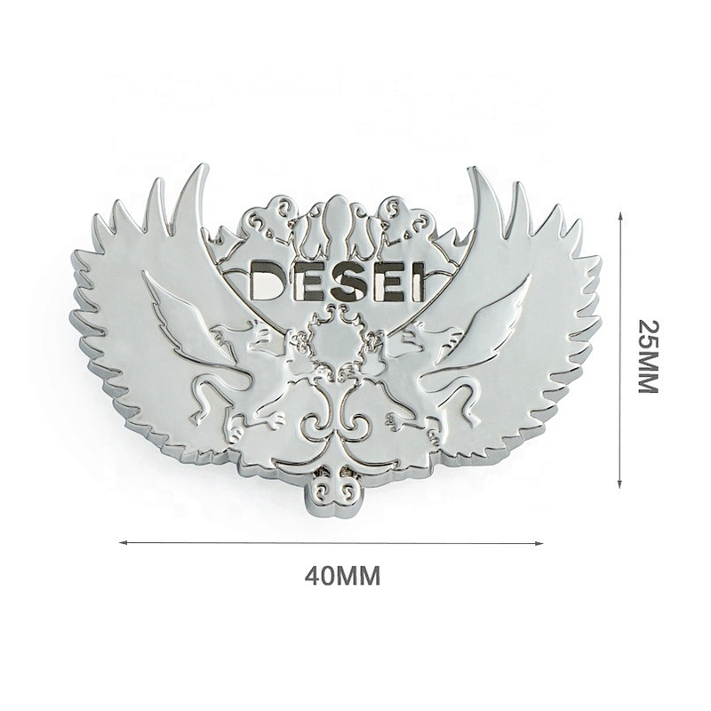 Bags Accessories Custom Metal Label, Nickel Metal Logo Plates for Handbags