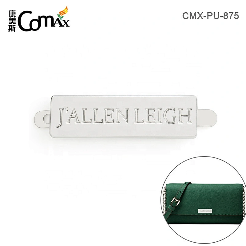Professional Custom Metal Engraved Name Logo Plates For Handbags