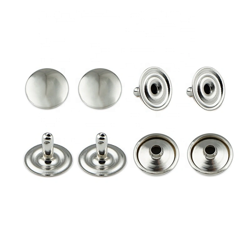 Wholesale Silver Iron Rivet For Garments, Metal Rivet For Bags Hardware Accessories