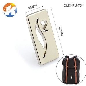 Custom Gunmetal Matt Metal Bag Tags