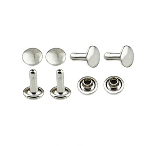 Wholesale Antique Brass Double Layer Metal Rivet For Shoes Garment, Handbag Decoration Rivet