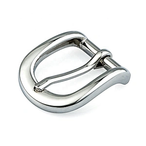 Custom Nickel Plating Metal Pin Belt Buckle, Wholesale 25mm Metal Pin Buckle for Belt