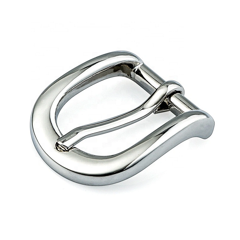 Custom Nickel Plating Metal Pin Belt Buckle, Wholesale 25mm Metal Pin Buckle for Belt