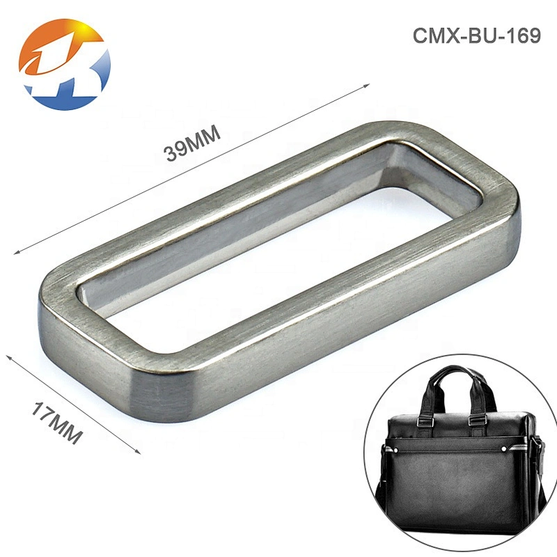 Backpack Iron Bronze Metal Buckles, Wholesale Square Metal Buckle for Bag Strap