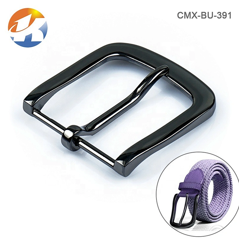 Factory Direct Personalized Custom Metal Pin Belt Buckle, Gunmetal Metal Belt Buckle with Pin for Men