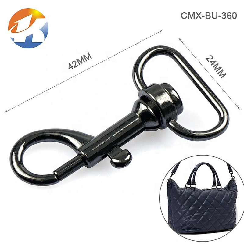 Wholesale Antique Brass Zinc Alloy Metal Bag Snap Hook, Factory Price Metal Hook Buckle for Bags^