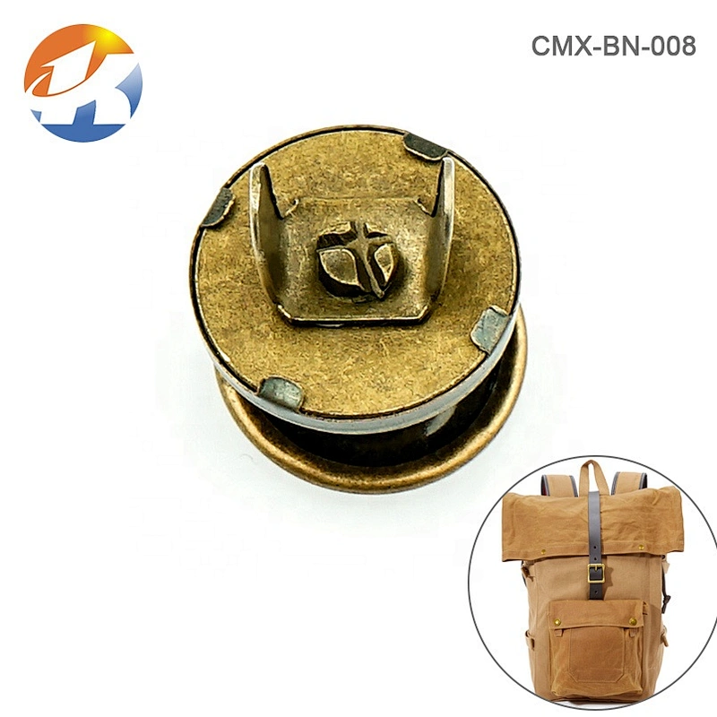 Nickle Free Custom Metal Magnetic Snap Button For Bags, Wholesale Strong Magnetic Buttons For Handbags