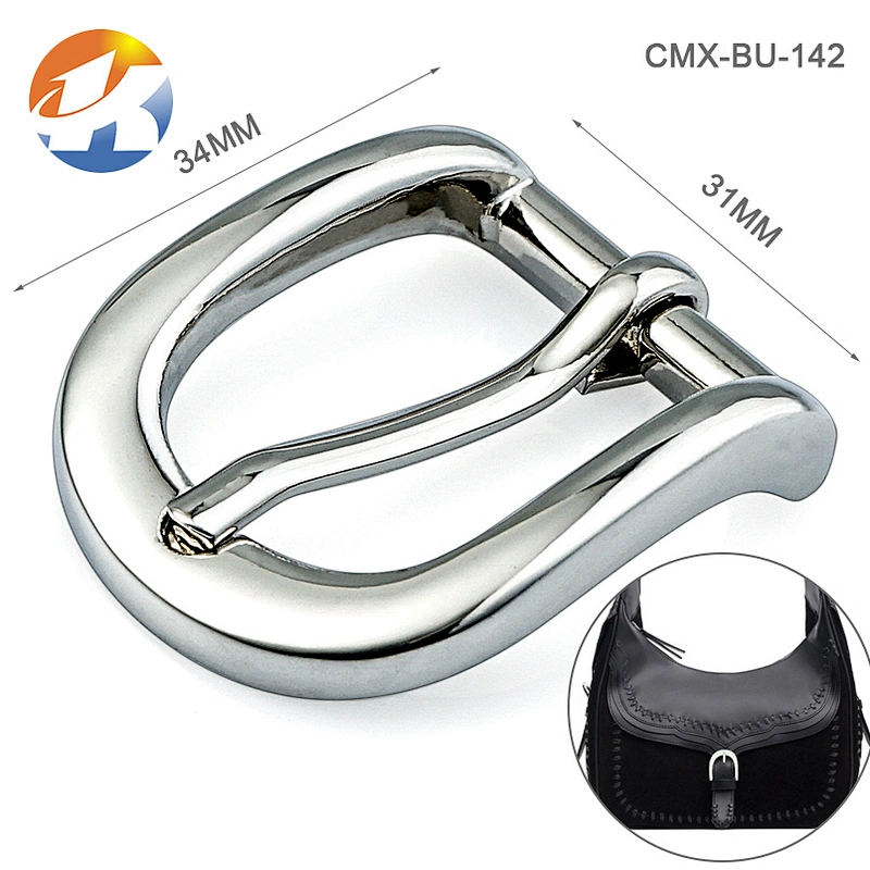 Zinc Alloy Gunmetal 1.5inch Metal Belt Buckle, Wholesale Square Pin Belt Buckle for Man