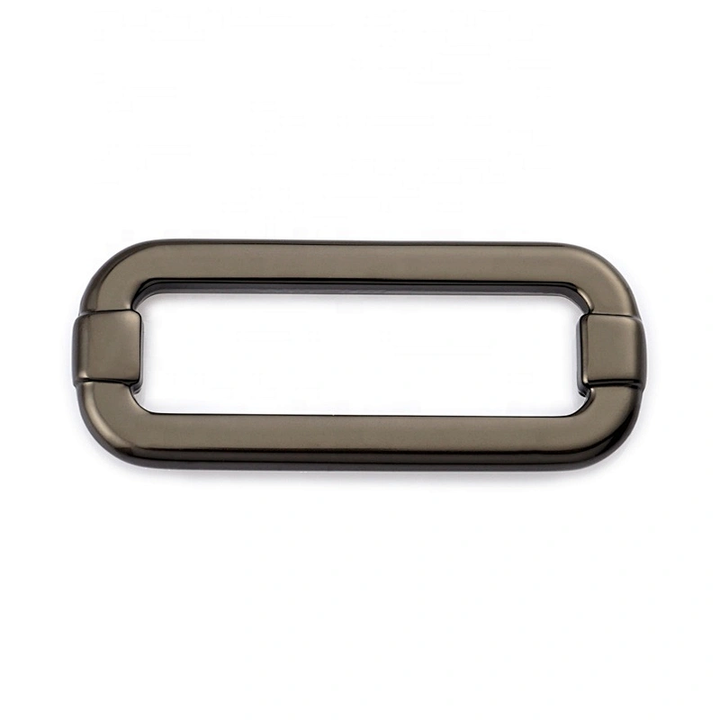 Zinc Alloy Matt Gunmetal  1.5 Inch Metal Backpack Buckle for Straps