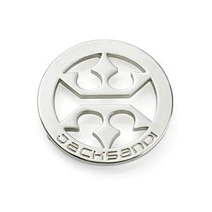 Factory Price Gold Small Brand Metal Logo Tag, Handbag Hardware Custom Metal Label for Wallet*