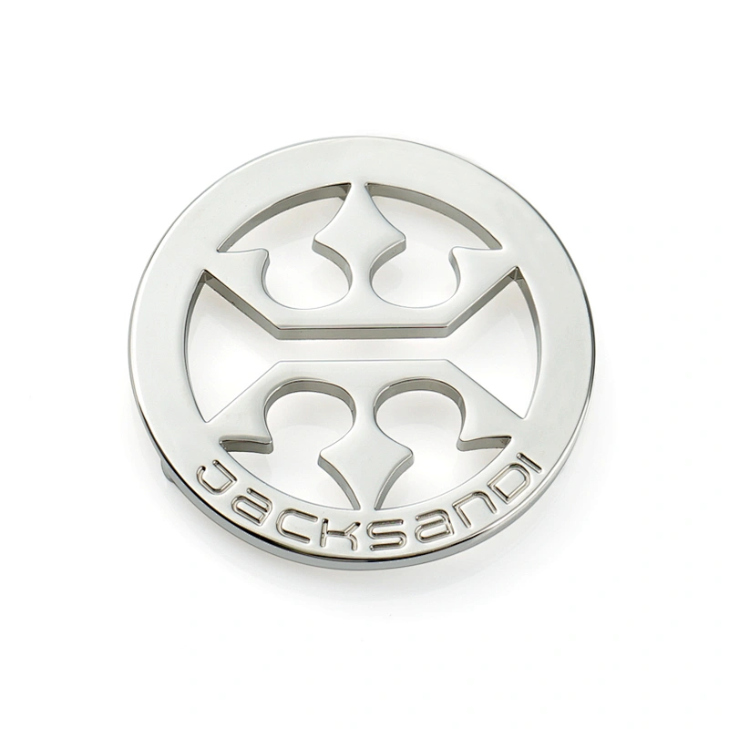 Factory Price Gold Small Brand Metal Logo Tag, Handbag Hardware Custom Metal Label for Wallet*