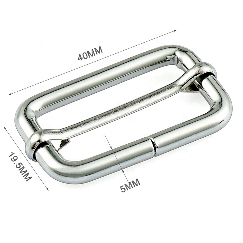 Factory Direct Wholesale Cheap 32mm Strap Metal Adjustable Buckle for Leather Bags
