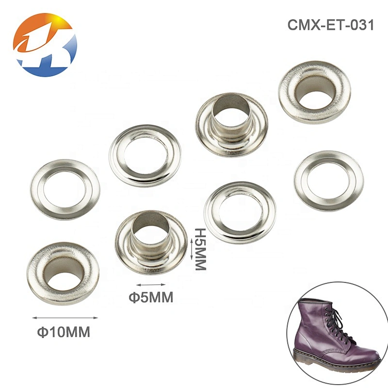 Wholesale Custom Bag Hardware Iron Metal Round Eyelets Grommets For Garment