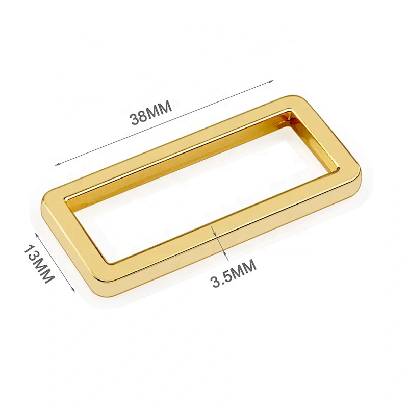 High Quality Bag Accessories Zinc Alloy 1.5 Inch Gold Metal Buckle for Bags