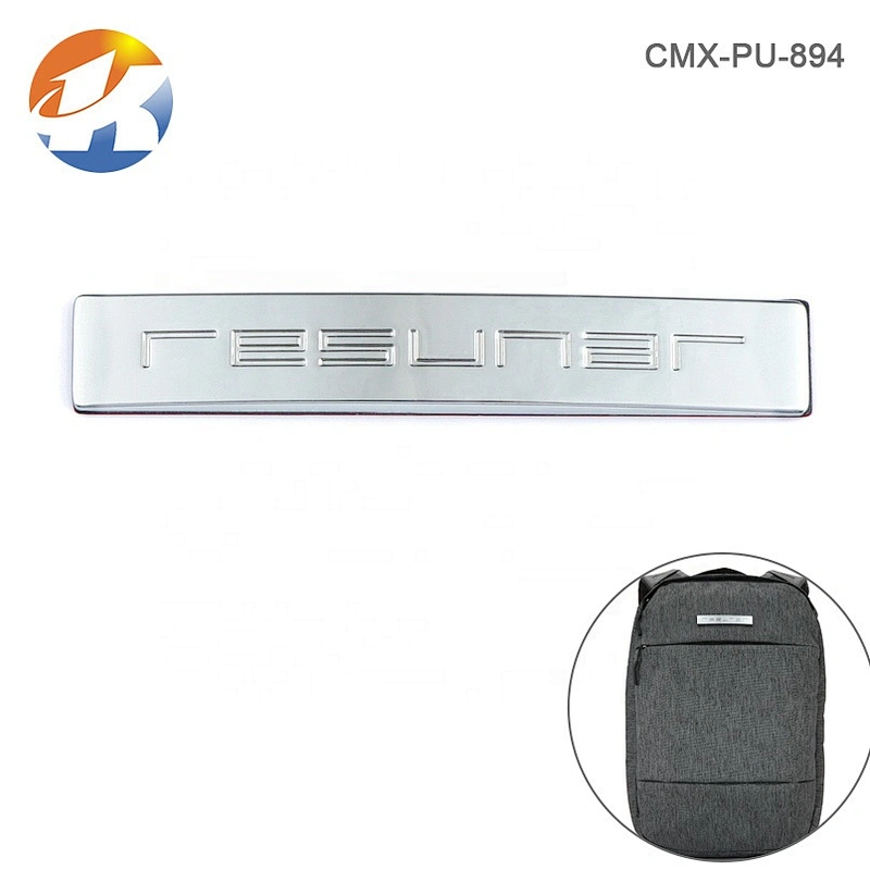 Custom Self-Adhesive Metal Logo, Wholesale Nickel Plated Metal Plate Tag for Furniture