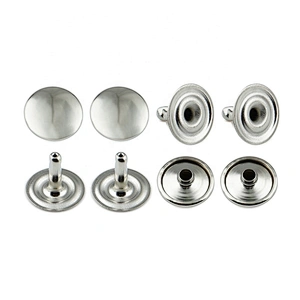 Wholesale Bag Accessories Iron Material Single Cap Gunmetal Metal Rivet For Cloth
