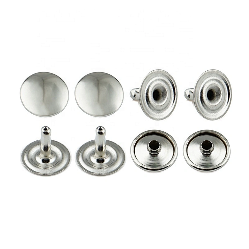 Wholesale Bag Accessories Iron Material Single Cap Gunmetal Metal Rivet For Cloth