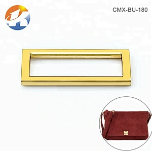 Wholesale High Grade Handbag Hardware Gold Metal Buckle, Custom Metal Buckle for Bag