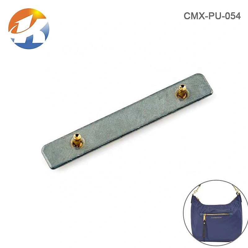 Luxury Handbag Hardware Custom Gold Letter Metal Logo Plate for Bags, Fashion Design Metal Letters Label