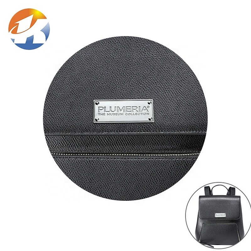 High Quality Bag Hardware Metal Logo Label, Custom Metal Engraved Name Tag Plate for Handbags
