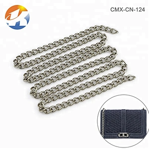 High End Hardware Bag Shoulder Nickel Metal Chain