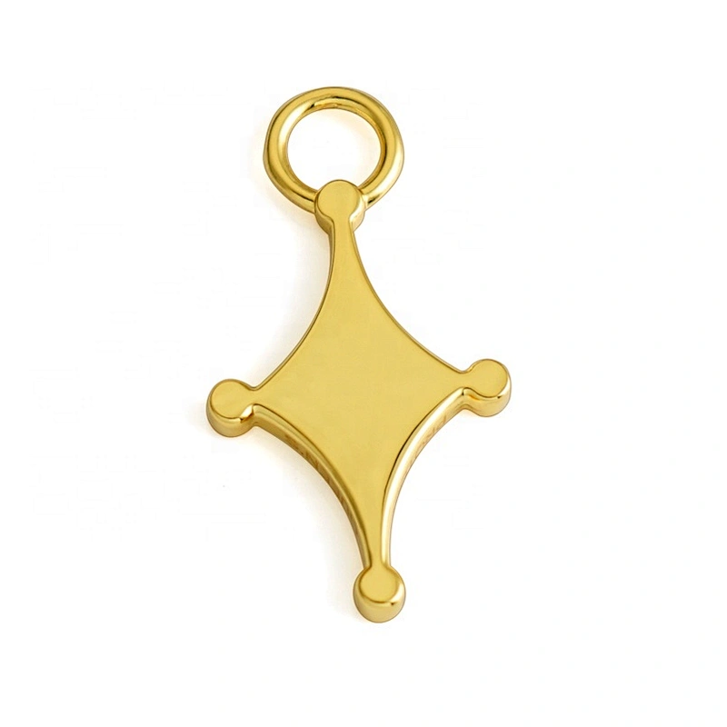 High End Bag Hardware Custom Logo Brand Metal Logo Hang Tags For Handbags