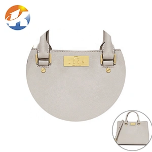 ODM OEM Alloy Metal Plate With Engraved Logo, Custom Metal Brand Logo Label For Handbags*