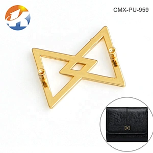 Wholesale and Custom Gold Small Metal Logo for Purse,  Bag Hardware Zinc Alloy Metal Name Plate^
