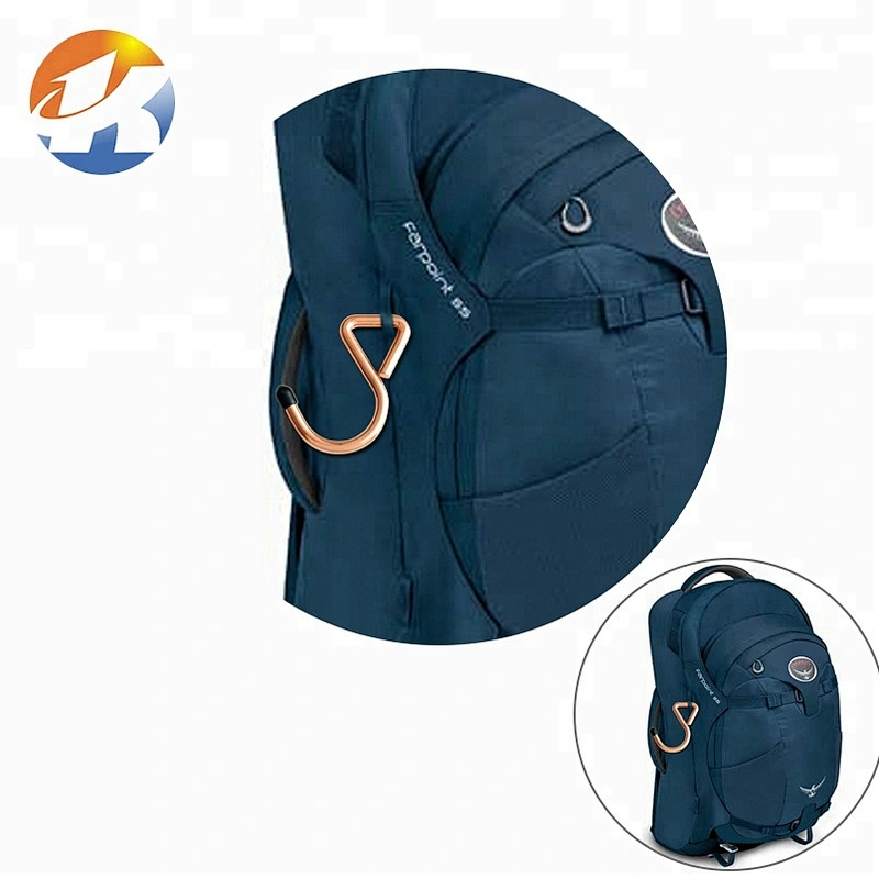 Good Quality Cheap Price Rose Gold Iron Metal S-Hook, Wholesale Bulk Metal S Hook for Clothing and Bags