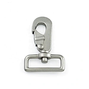 Wholesale 38mm Zinc Alloy Die-Casting Dog Leash Large Snap Hook Metal, Stronger Durable Metal Hook