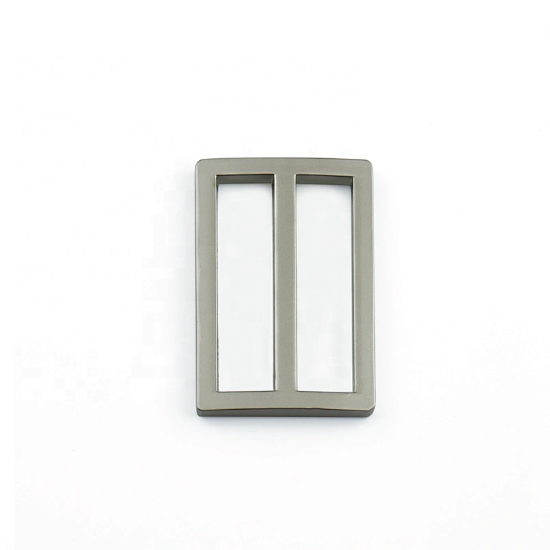 Wholesale Metal Hardware Slider Adjusters Gun Metal Tri-Glide Buckle For Bags