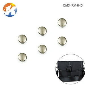 Wholesale 5Mm Iron Metal Stud Rivets, Silver Rivet Metal For Bags