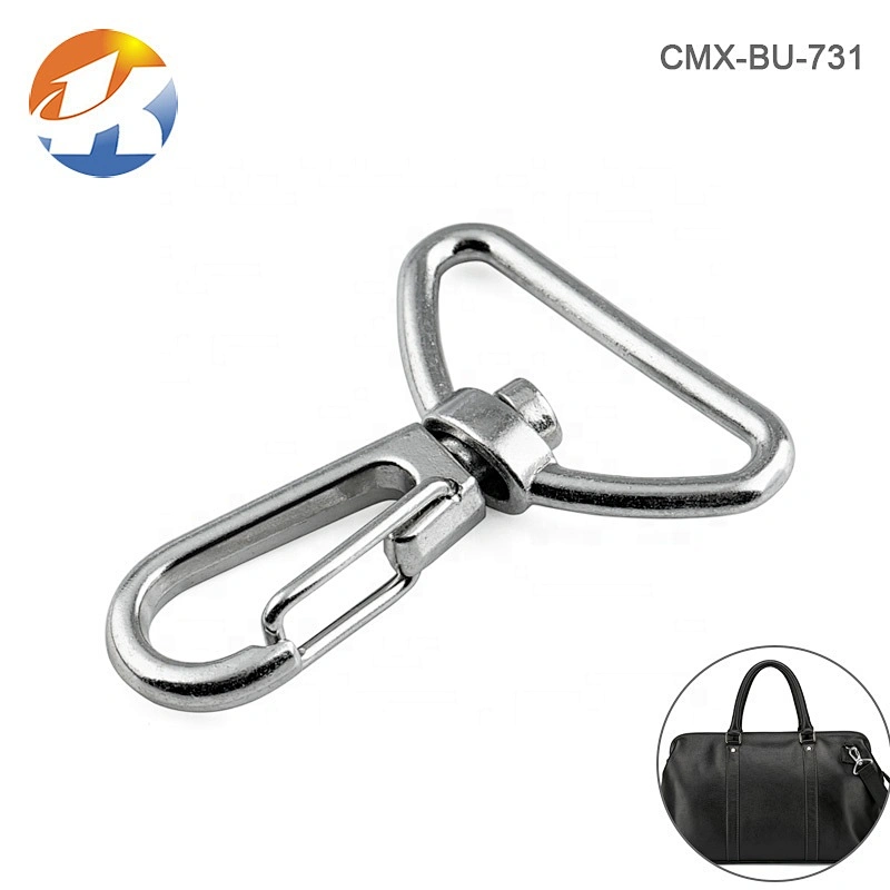 Wholesale Cheap 1 Inch Silver Metal Swivel Snap Bag Hook, Zinc Alloy Metal Clasp Buckle for Handbag