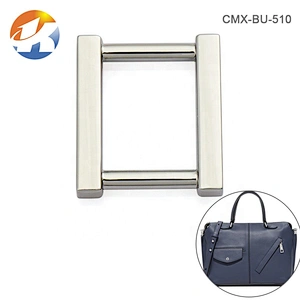 Wholesale Square 16mm Silver Metal Bag Ring Buckle for Handbag