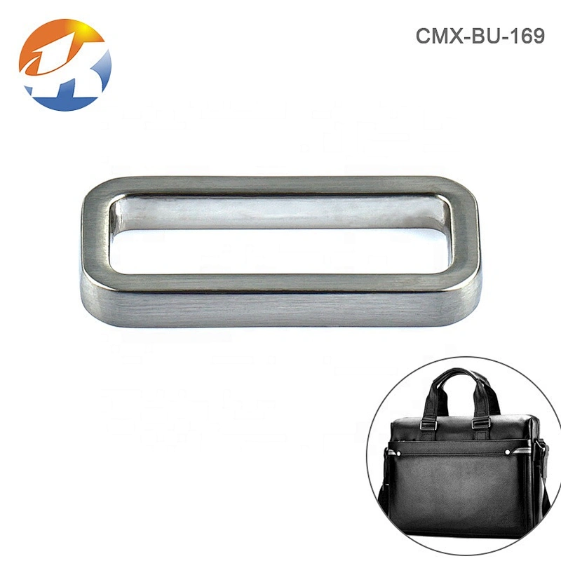Wholesale High Quality Zinc Alloy Metal Bag Buckle, Custom Brushed Nickel Metal Buckles for Top Grade Backpack