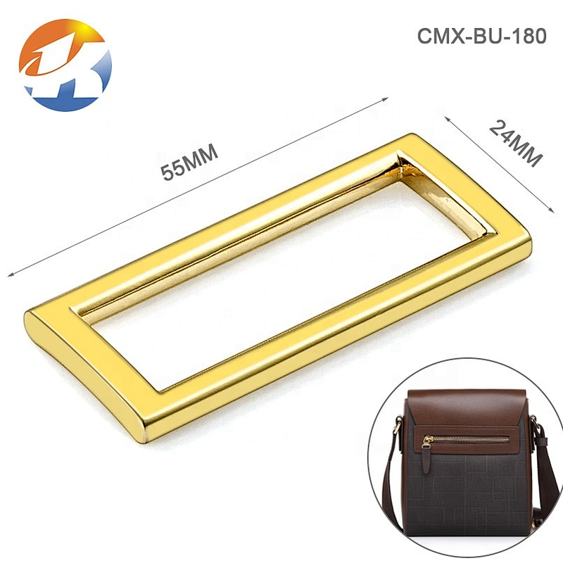 Wholesale High Quality Zinc Alloy Metal Bag Buckle, Custom Brushed Nickel Metal Buckles for Top Grade Backpack