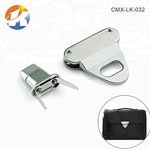 Guangdong Supplier Custom Metal Bag Accessories Twist Lock