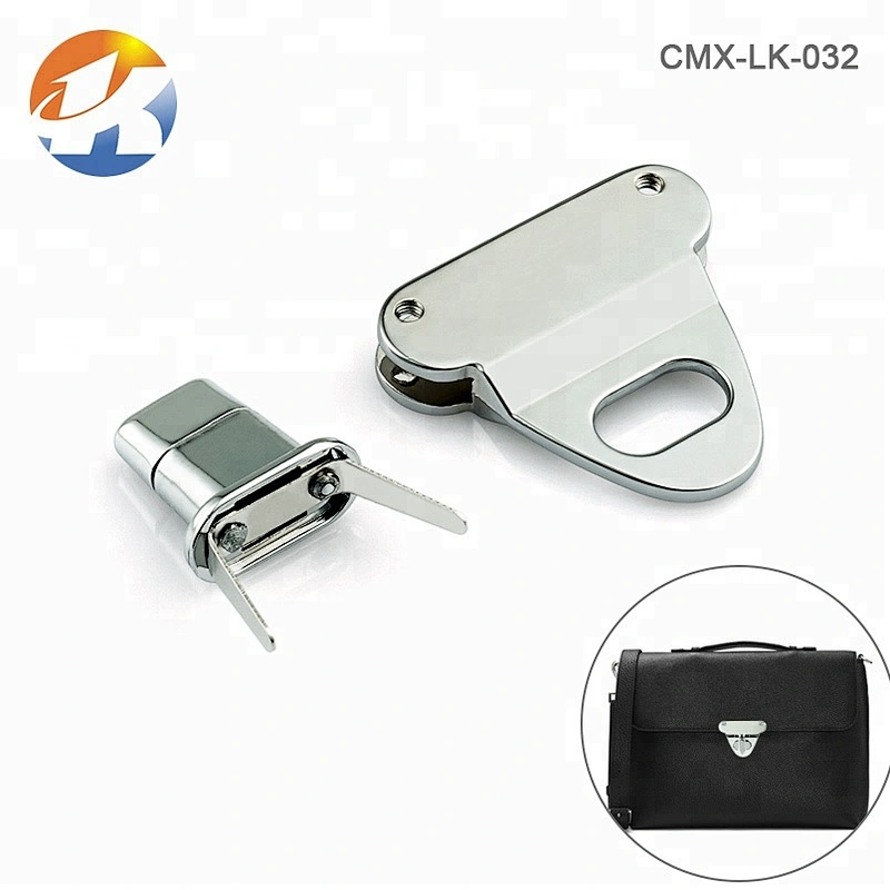 Guangdong Supplier Custom Metal Bag Accessories Twist Lock