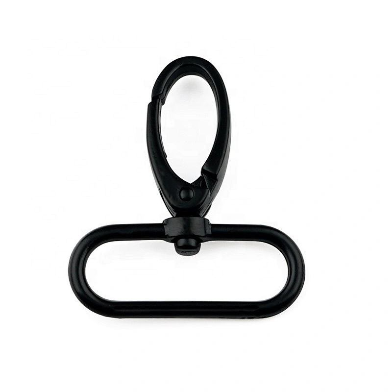 Factory Price Wholesale 38mm Swivel Metal Snap Hook, Bag Accessories Custom Nickel Metal Spring Snap Hook