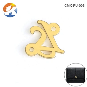 Clothing Abaya Custom Small Metal Letter Plate Logo Sew for Bags, Gold Metal Clothing Logos Label for Clothes Bikini Swimwaear