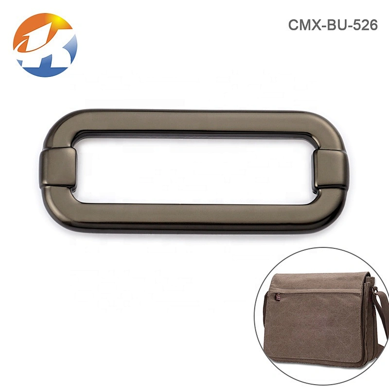 Zinc Alloy Matt Gunmetal  1.5 Inch Metal Backpack Buckle for Straps