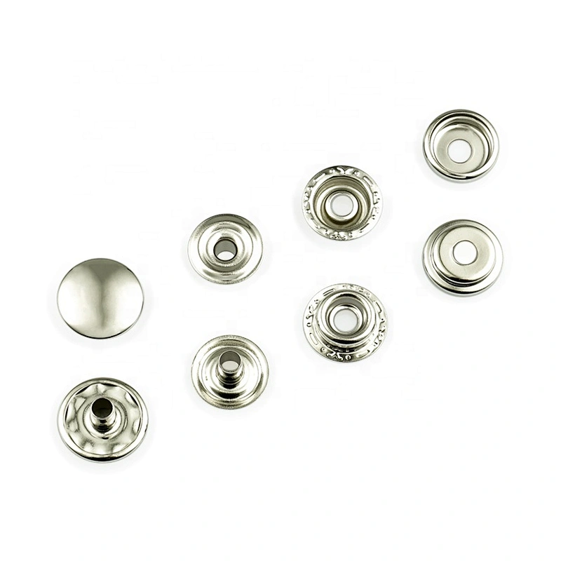 Factory Direct Wholesale Snap Button For Clothing, Custom Press Metal Button Certified By Intertek & Oeko-Tex