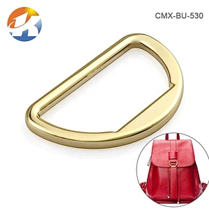 High Quality Design Fashion Gold 2 Inch D Ring Metal Belt Buckle for Clothing