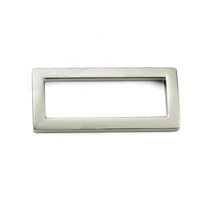 Wholesale Custom Bag 37mm Silver Metal Buckle, Zinc Alloy Metal Buckle for Belt and Dog Collars