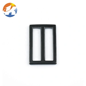 Wholesale 38mm 1.5 Inch Dog Collar Metal Buckle, Bag Hardware Black Nickel Metal Buckle Strap for Backpack