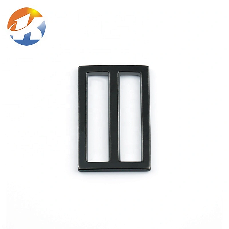 Wholesale 38mm 1.5 Inch Dog Collar Metal Buckle, Bag Hardware Black Nickel Metal Buckle Strap for Backpack