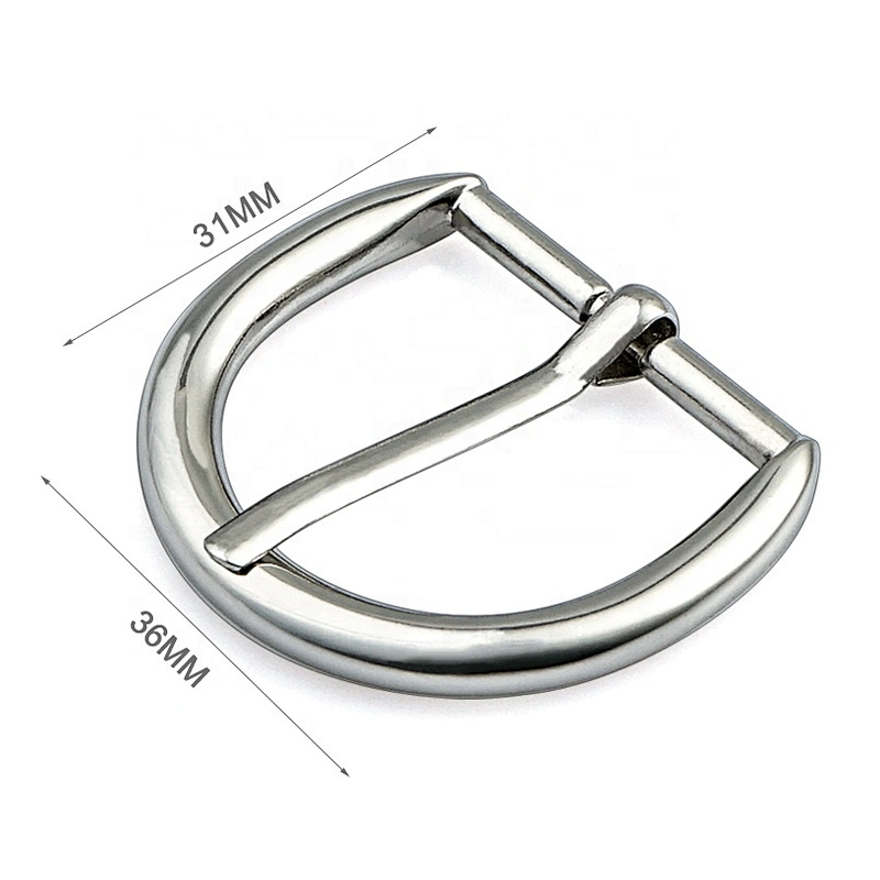 High Quality Wholesale Silver Metal Pin Belt Buckle