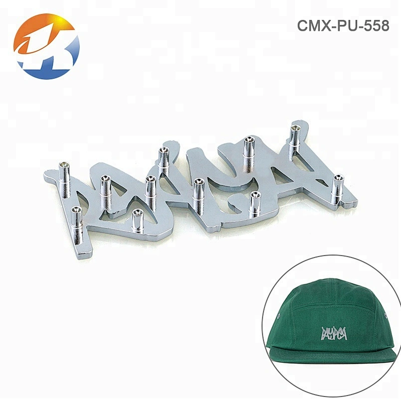 Professional Custom Letters Metal Logo, Nickel Plated Metal Name Plate for Handbags