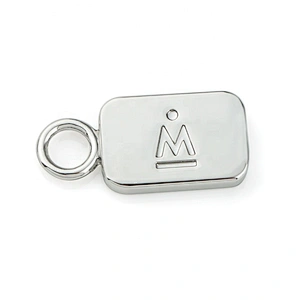 Special Design Custom Logo Metal Hang Tag for Bag