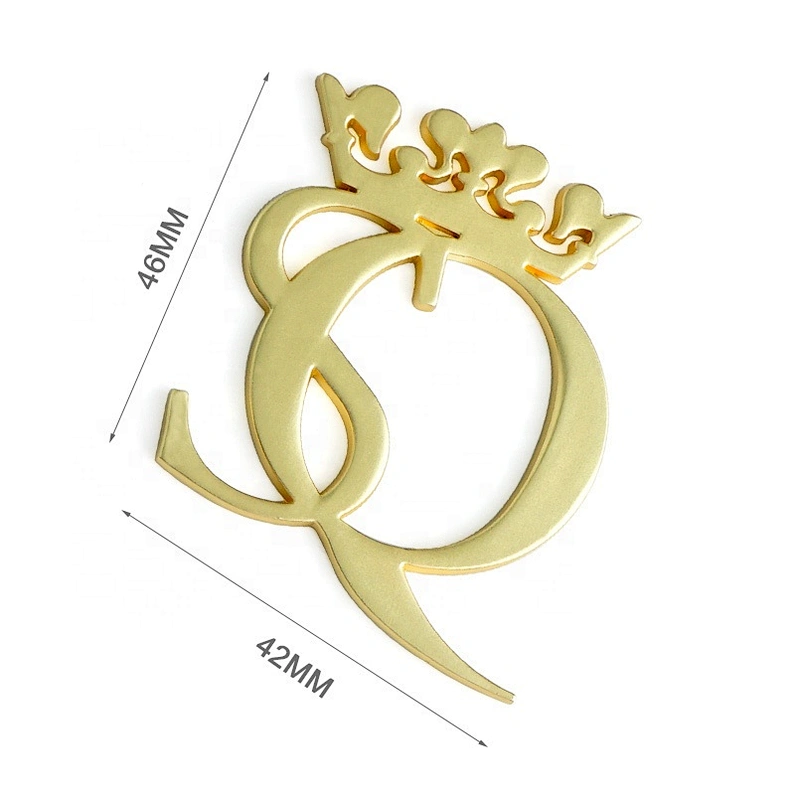 Professional Wholesale Custom Shoes Adhesive Metal Brand Logo Plate, Design Nickel Metal Label